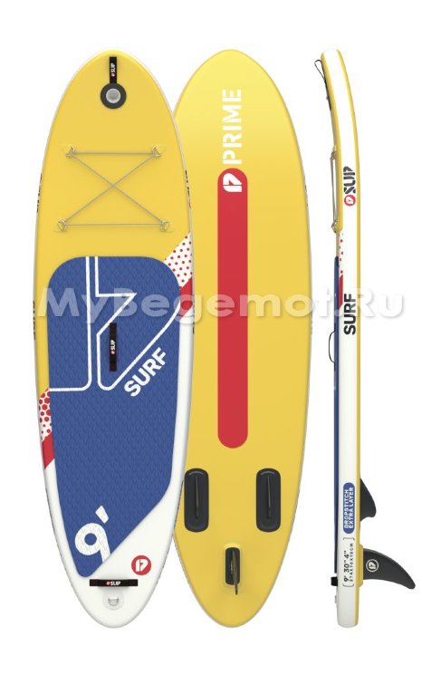Сап борд Prime sup Surf 9'0 Yellow