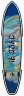 Надувная SUP-доска iBoard Sharks 11' 335х81х15