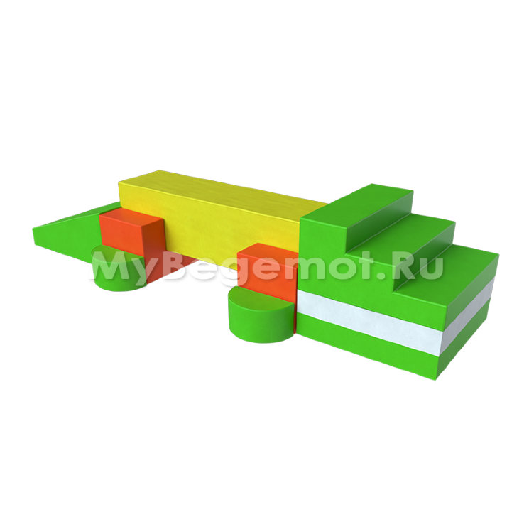 Мягкий игровой комплекс «Крокодил»