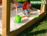 Детский игровой городок Jungle Gym Palace + Climb Module Xtra