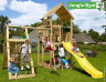Детский игровой городок Jungle Gym Palace + Climb Module Xtra
