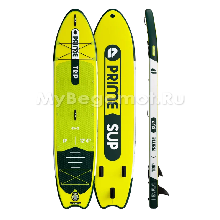 Сапборд PRIME 12.4x33x6 Trip yellow (375x84x15 см)