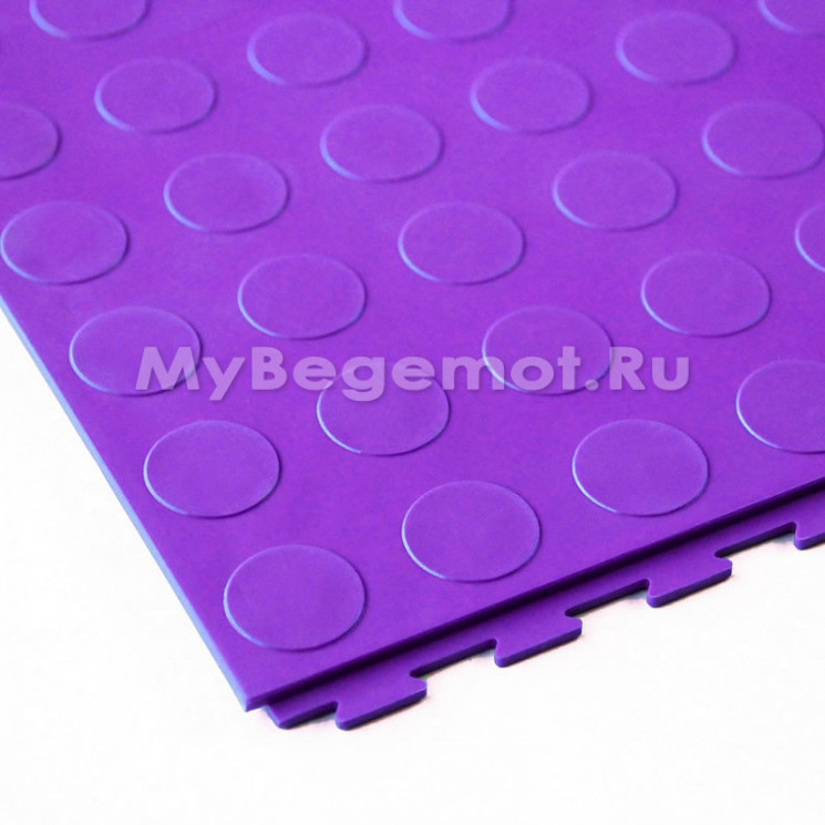 Герметичное модульное ПВХ покрытие SENSOR SECRET AVERS, RAL 4005, фиолетовый.