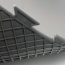 Модульное напольное ПВХ покрытие SENSOR STONE, RAL 9003, белый.